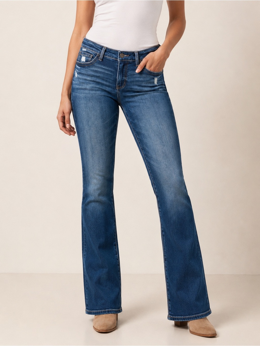 BKE PAYTON universal fit Mid-Rise Bootcut Jeans 29x29.5